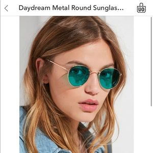 Urban Daydream metal round glasses